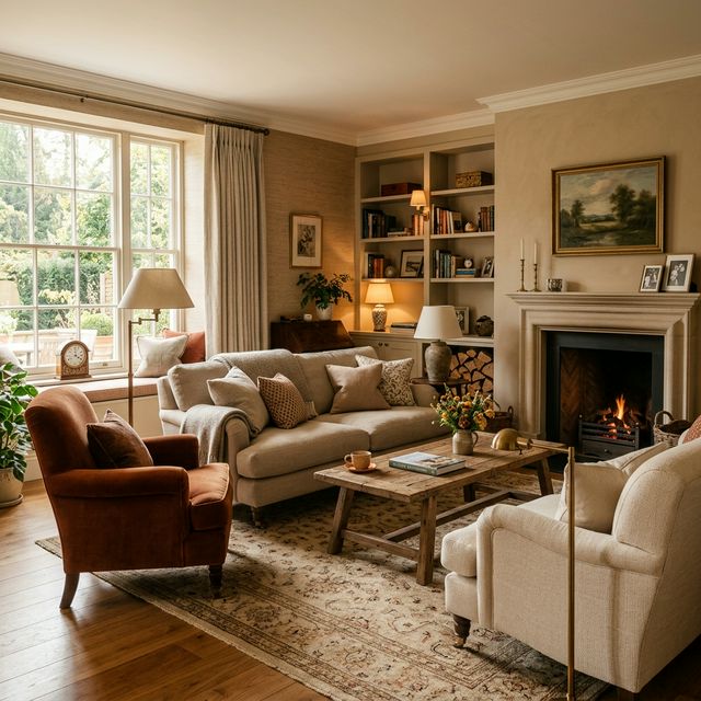 Cozy home interior representing reverse mortgages